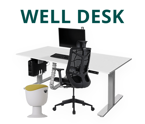 WellDesk - пастаўшчык эрганамічнай мэблі і інтэр'ерных рашэнняў для прадуктыўнай працы ў офісе і дома